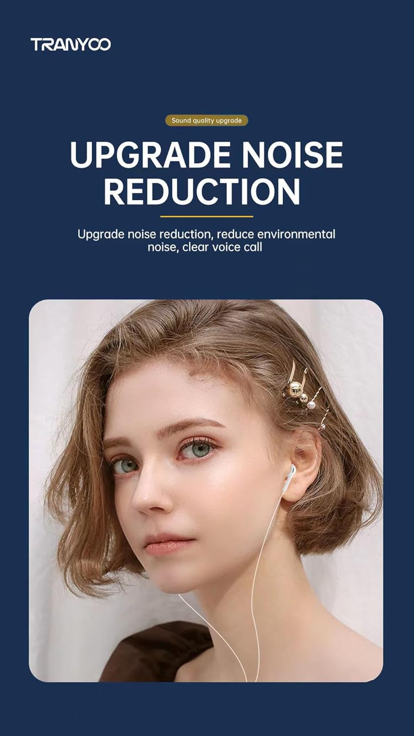 Tranyoo T-K5 Direct Connection Lightening Dedicated Earphones