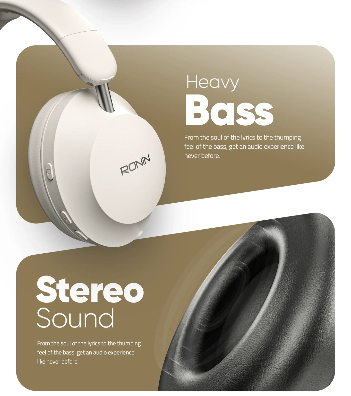 RONIN R-1505 Magnitude Headphone