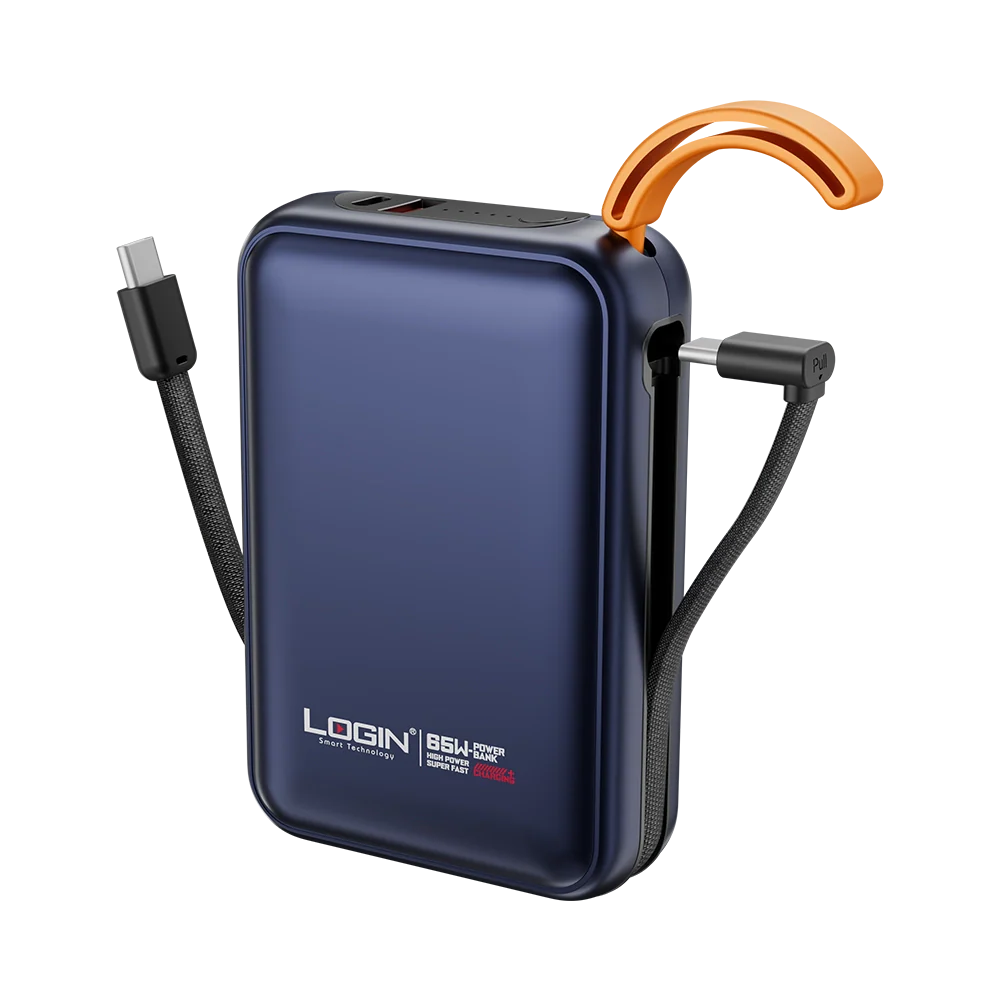 LOGIN L-707 Oblivor Power Bank 20000 mAh | 65watt | Fast Charging