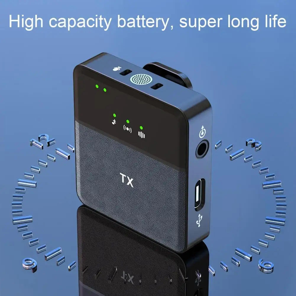 SX8 Type-C/iPhone Dual Professional Wireless Microphone