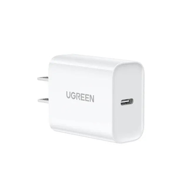 UGREEN CD137 20W PD Fast Charger – White (US Pin)