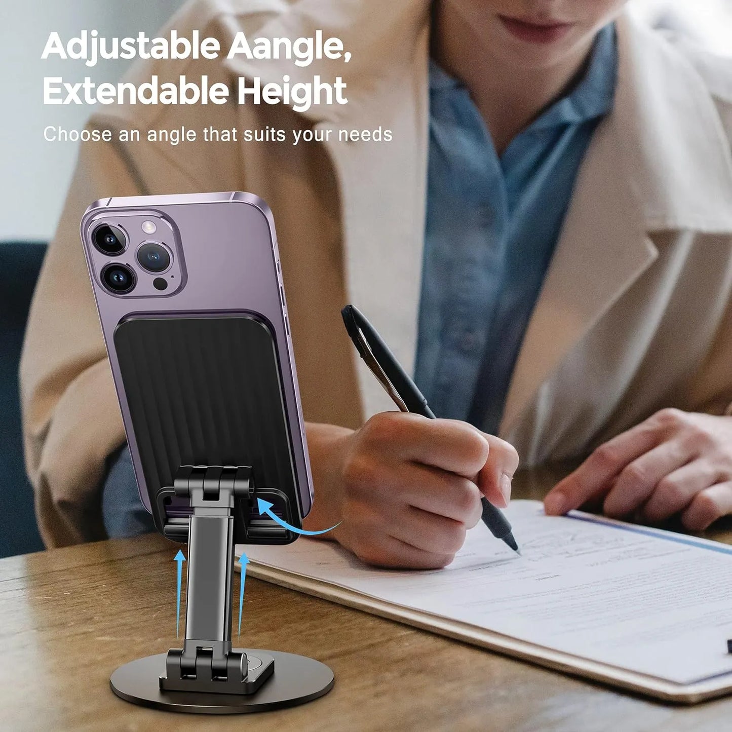 Jmary MK-59 Desktop Mobile Holder with 360 Rotation