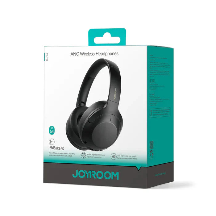 Joyroom Wireless Headphones Bluetooth 5.4 with ANC - Black