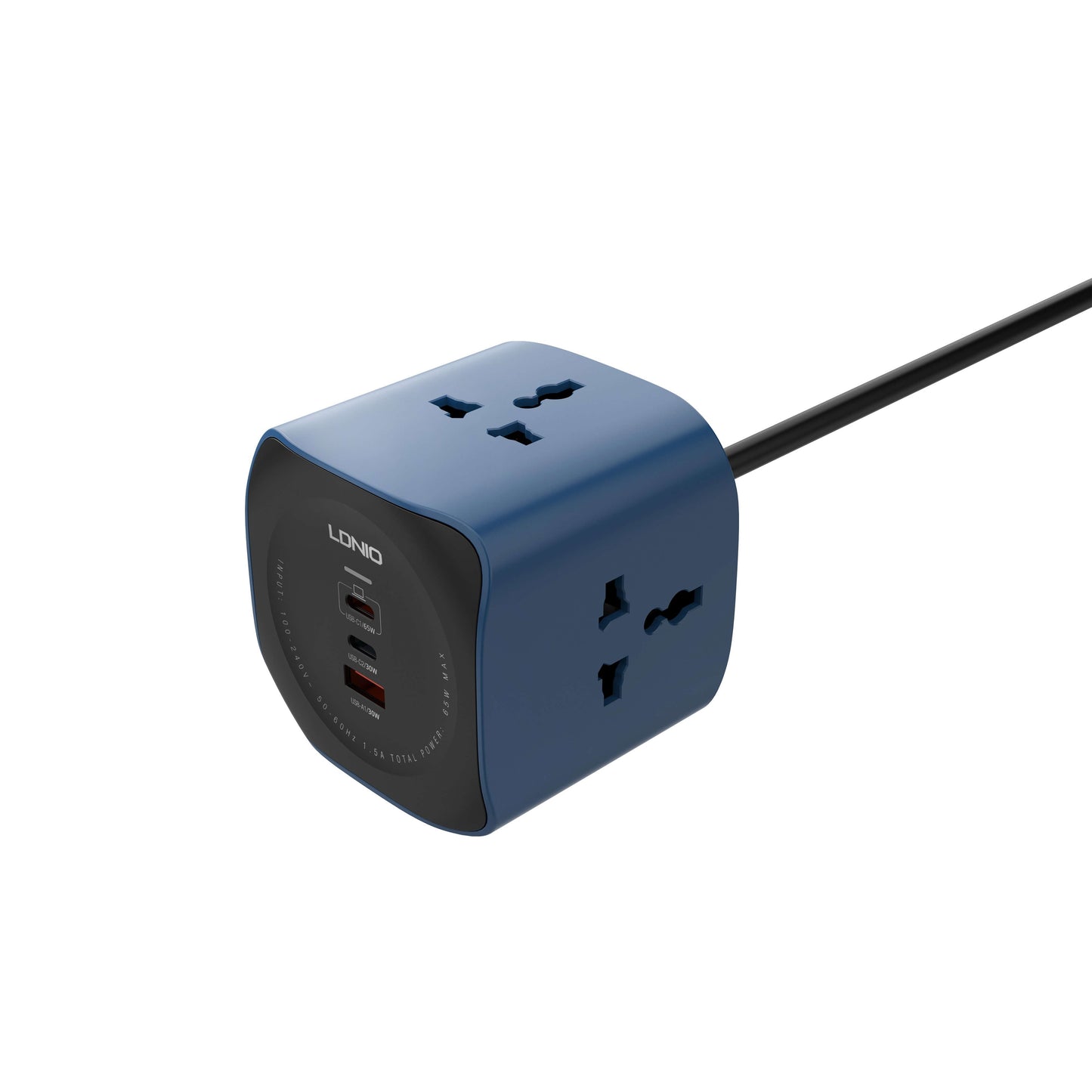 LDNIO SC3319 – 6-in-1 Power Socket Adapter & Desktop Charger