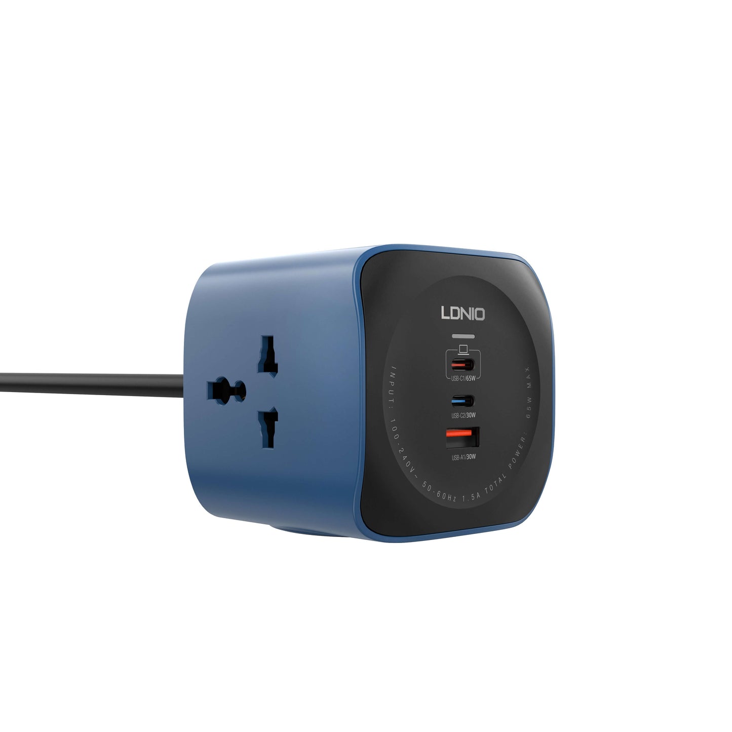 LDNIO SC3319 – 6-in-1 Power Socket Adapter & Desktop Charger