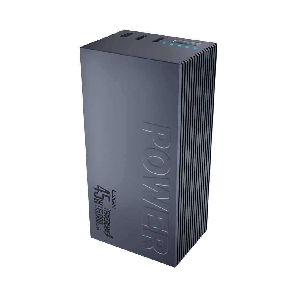 LOGIN L-706 Nomad Power Bank 15000mAh | 45watt | Fast Charging