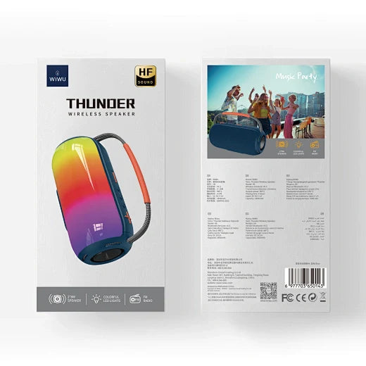 WiWU RGB Thunder Wireless Speaker H6