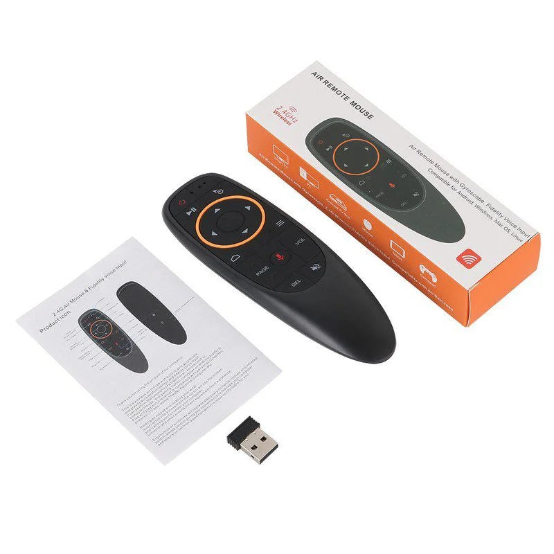 New AIR MOUSE G10S WITH VOICE CONTROL - Remote Control for Android and Smart Tv