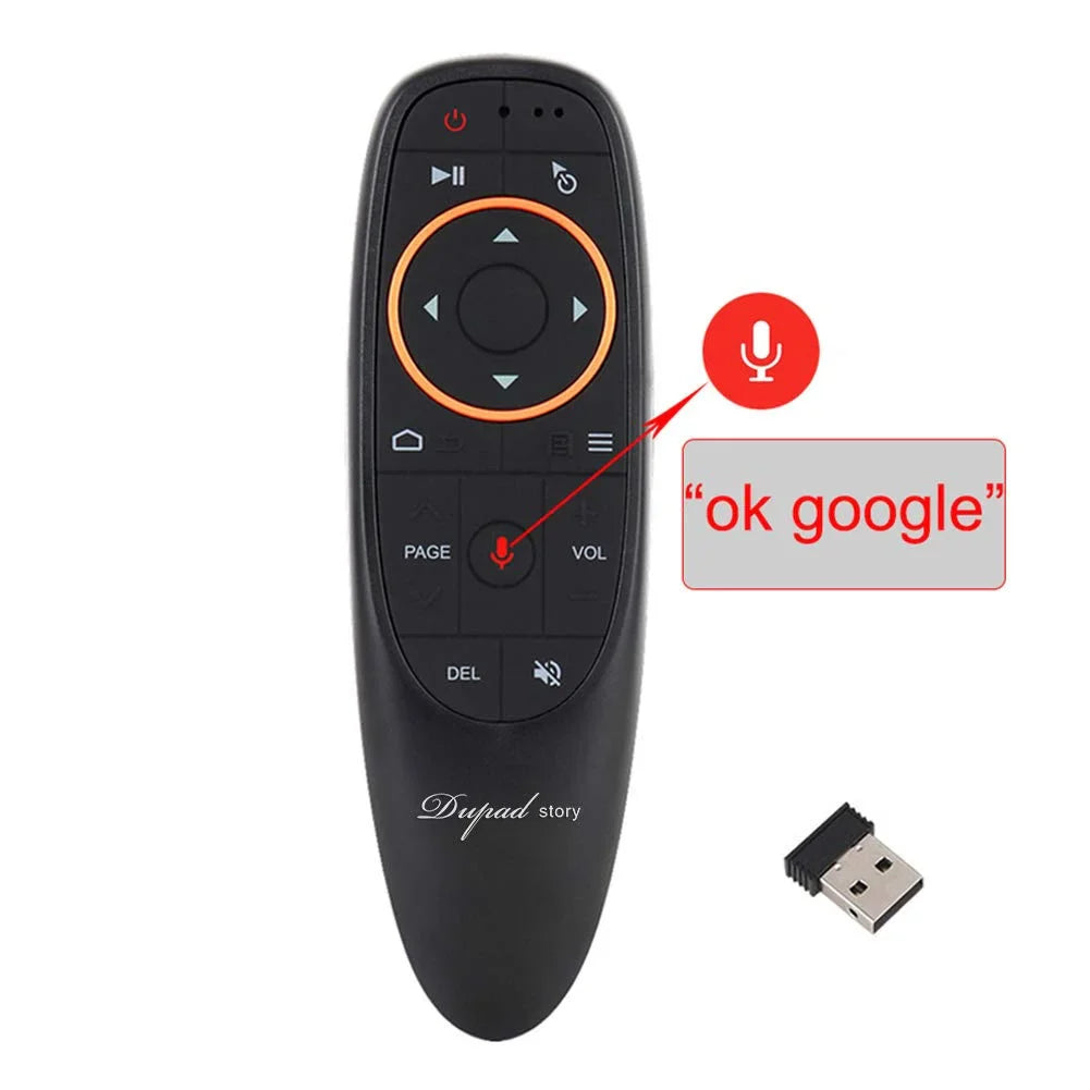 New AIR MOUSE G10S WITH VOICE CONTROL - Remote Control for Android and Smart Tv