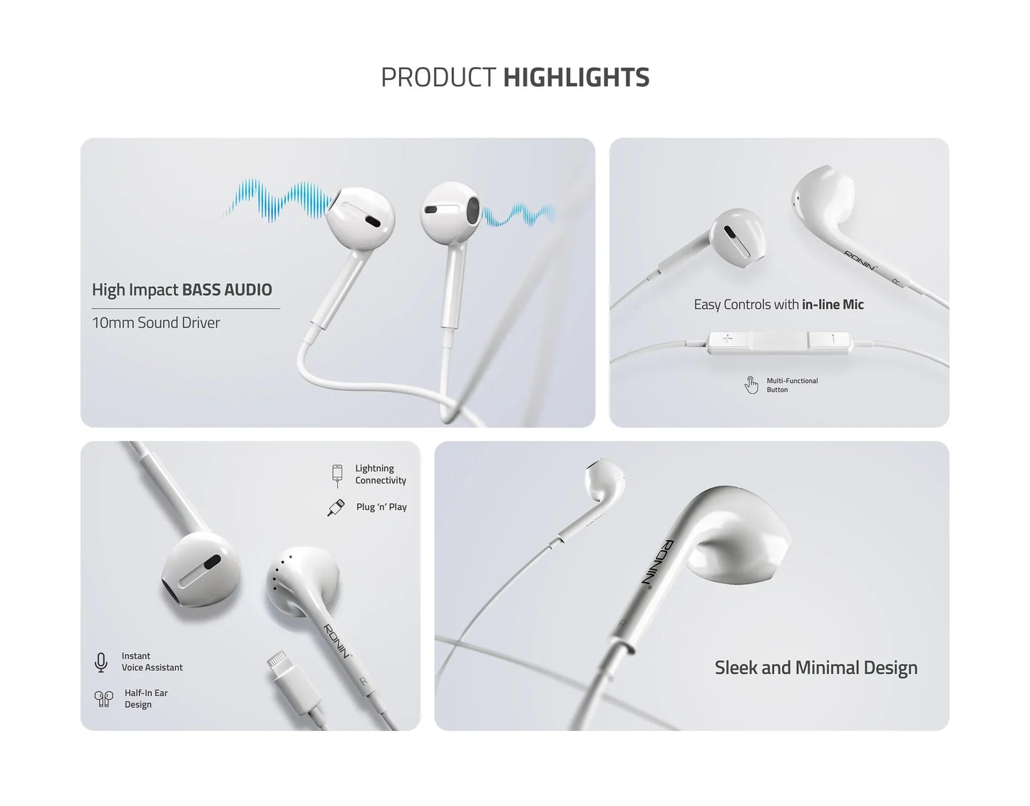 Ronin ICORD | R-825 iOS Handsfree