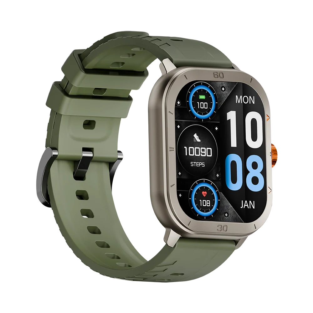 LOGIN L-107 Prism Smart Watch 2.01 AOD | Comfortable Silicone Strap