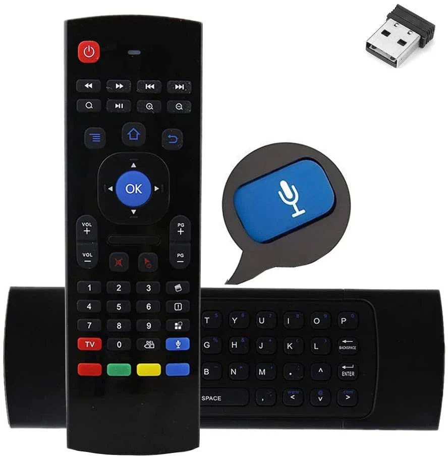 MX3 Air Mouse Voice Remote Control 2.4G for Smart TV