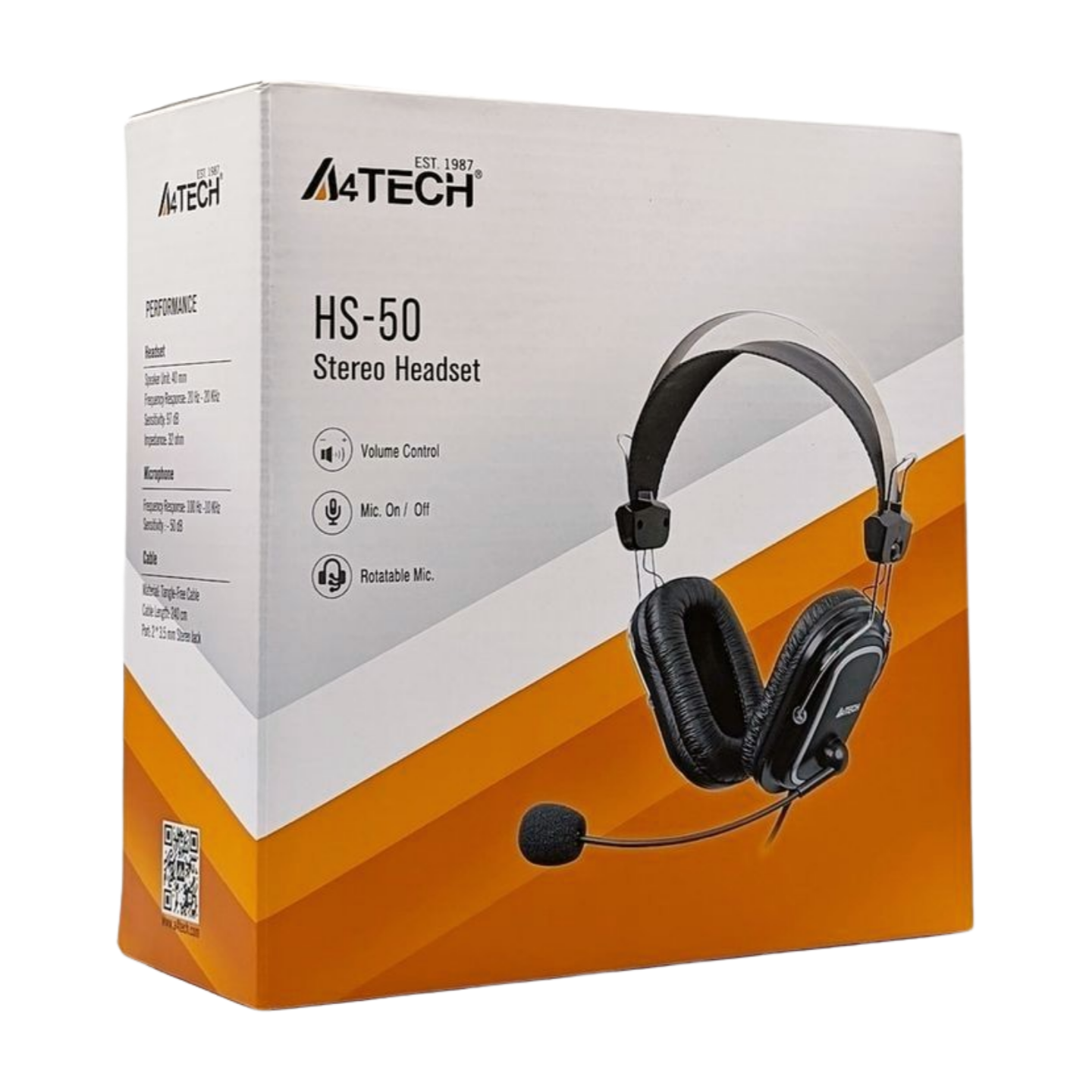 A4TECH HS-50 ComfortFit Stereo HeadSet