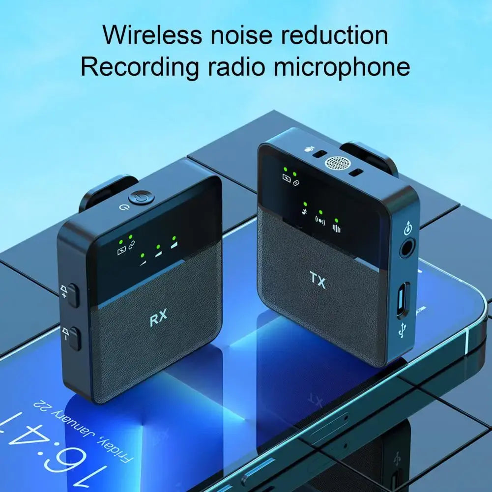 SX8 Type-C/iPhone Dual Professional Wireless Microphone