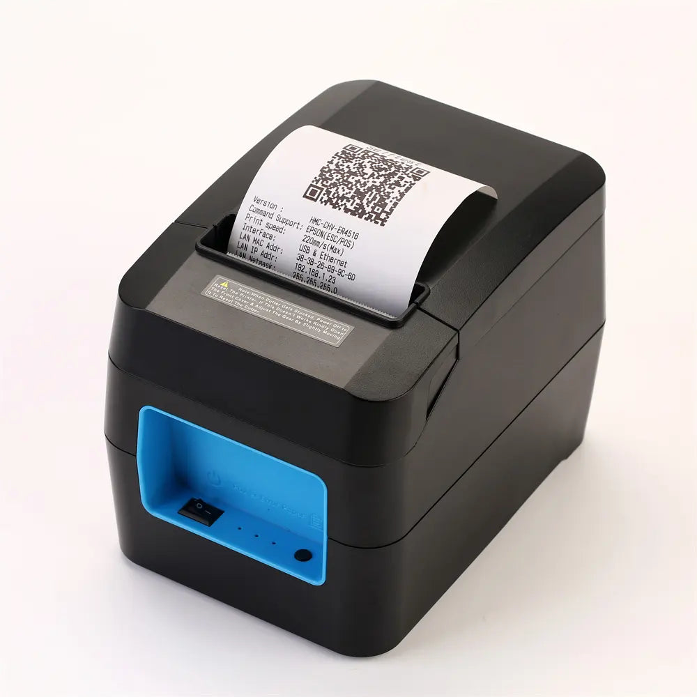 Speed-X SP-90A | 80mm Thermal Receipt Printer | BT + WiFi + USB | High-Speed Printing