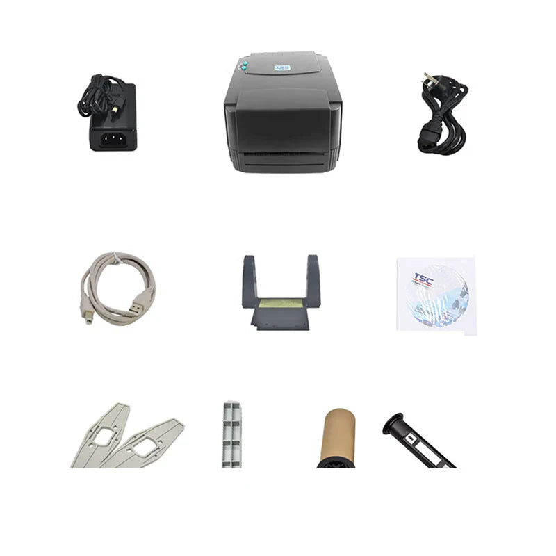 TSC TTP-244 Pro Dual Function Thermal & Thermal Transfer Barcode Label Printer