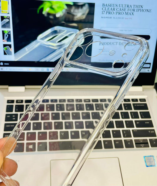 Baseus Ultra Thin Clear Case for iPhone 17 Pro/Pro Max
