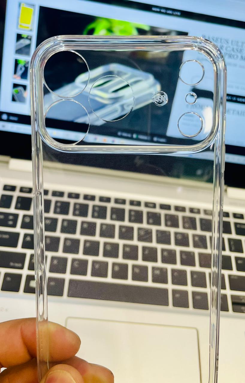 Baseus Ultra Thin Clear Case for iPhone 17 Pro/Pro Max