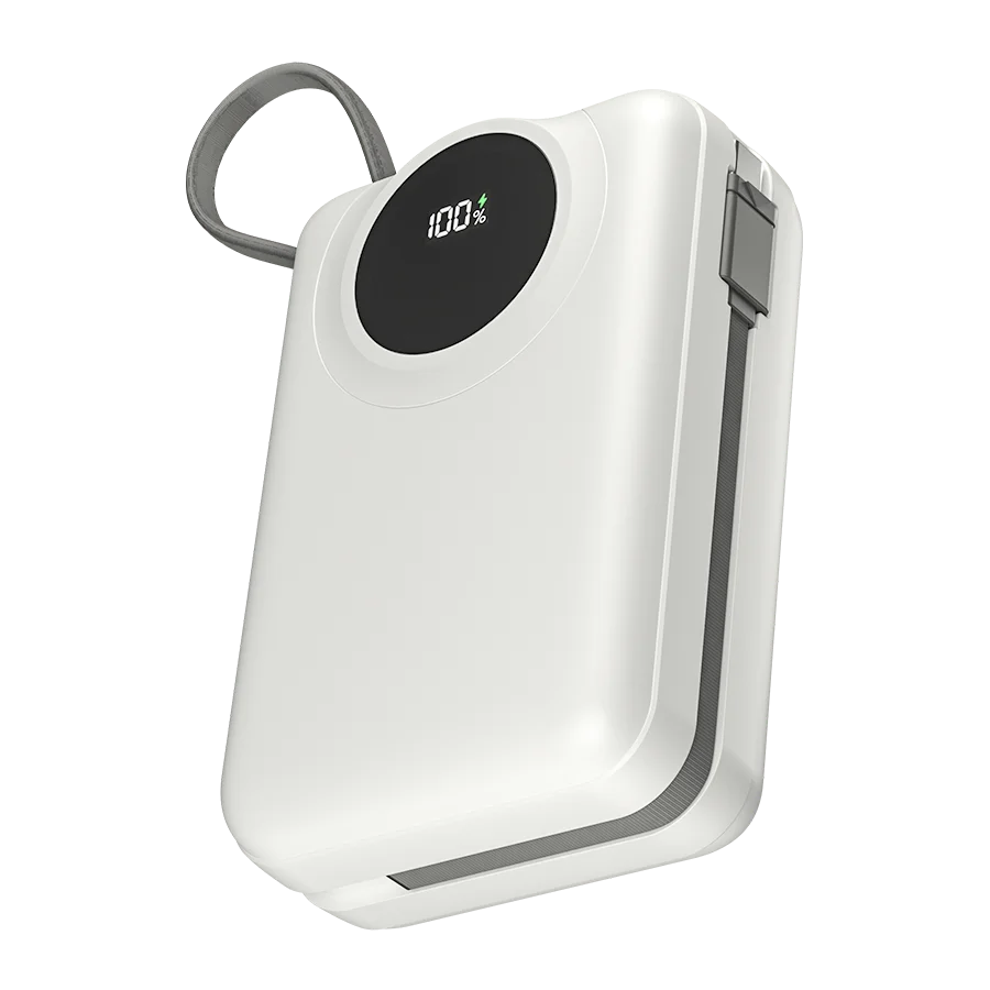 Megawatt | 30000 mAh Power Bank  65 Watt Max | Built-in Type-C Cable