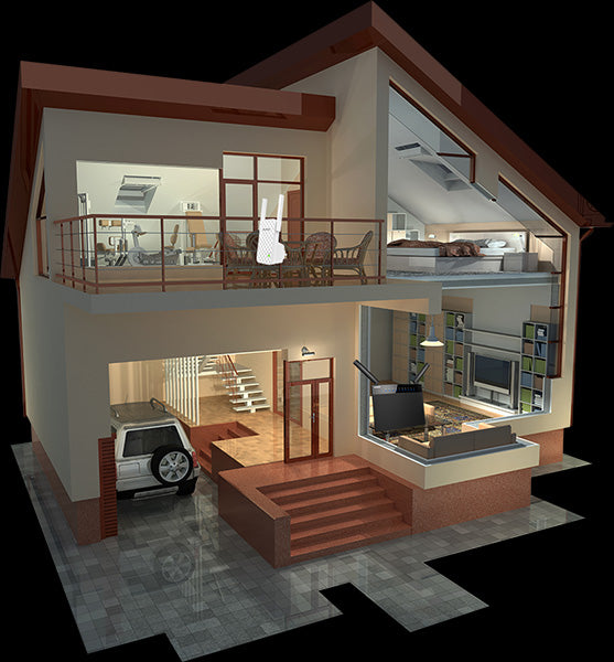 Tenda A9 Wireless N300 Universal Range Extender