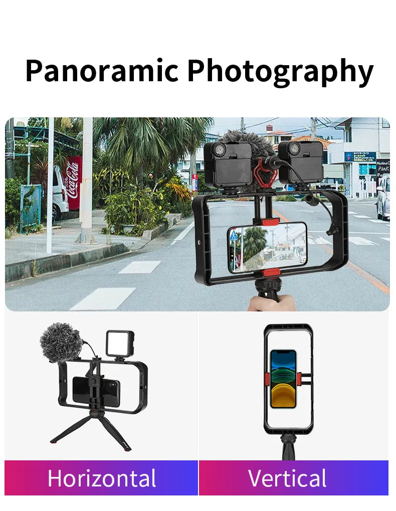 Jmary MT-33 Video Cage Rig Kit for Vlogging