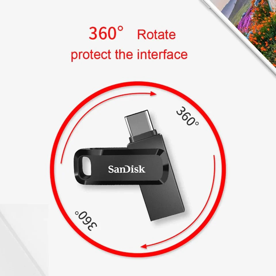 SanDisk Go USB  256GB for Mobiles PC&Laptop
