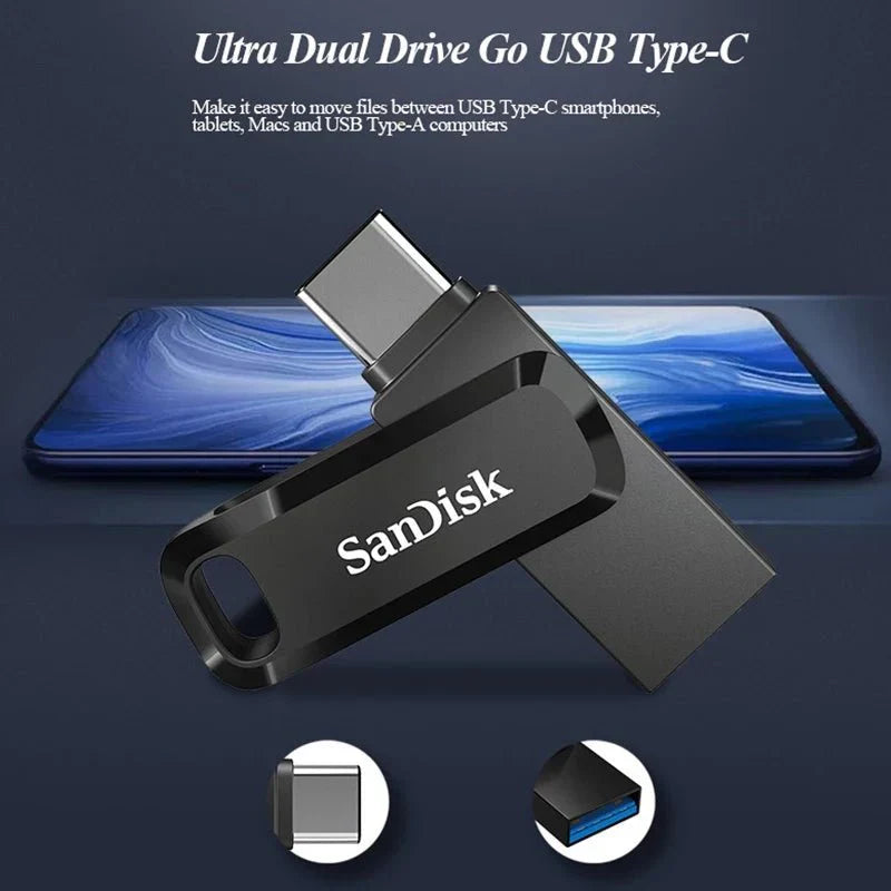 SanDisk Go USB  256GB for Mobiles PC&Laptop