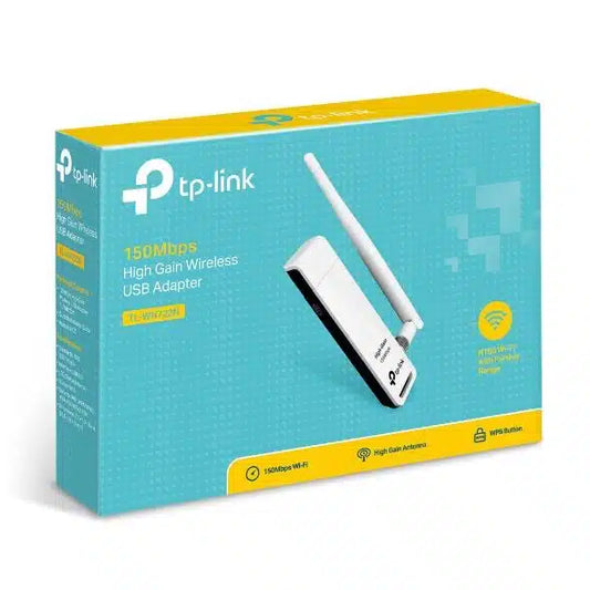 Tp Link Wifi Receiver – 150Mbps High Gain Wireless USB Adapter Tl-Wn722N