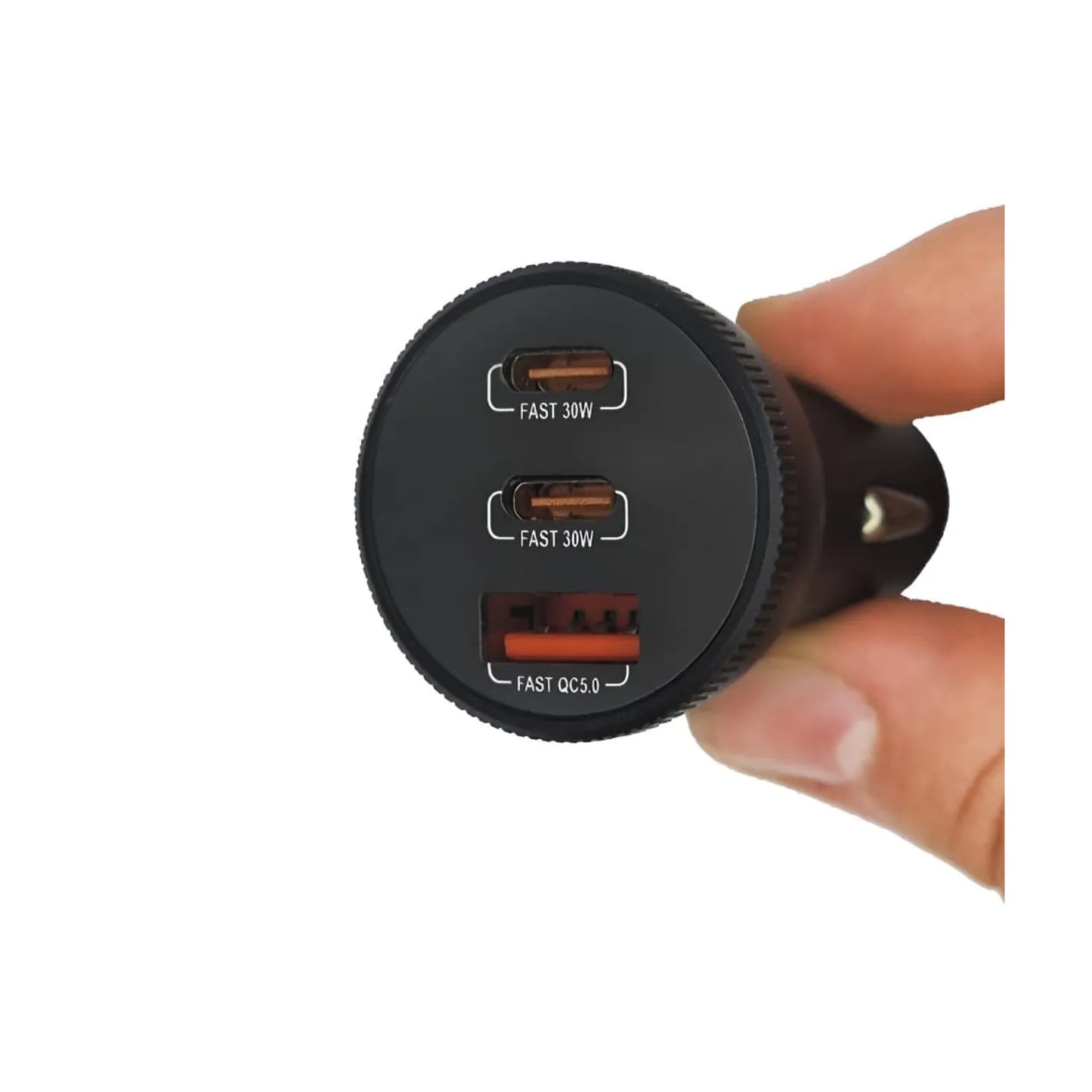 TRANYOO T-C25 SUPER FAST CAR CHARGER USB TO 2 TYPE - C 78W